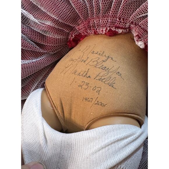 Gotz Martha Pullen's Dress Me Doll MARTHA Red Hair SIGNED - Picture 4 of 9